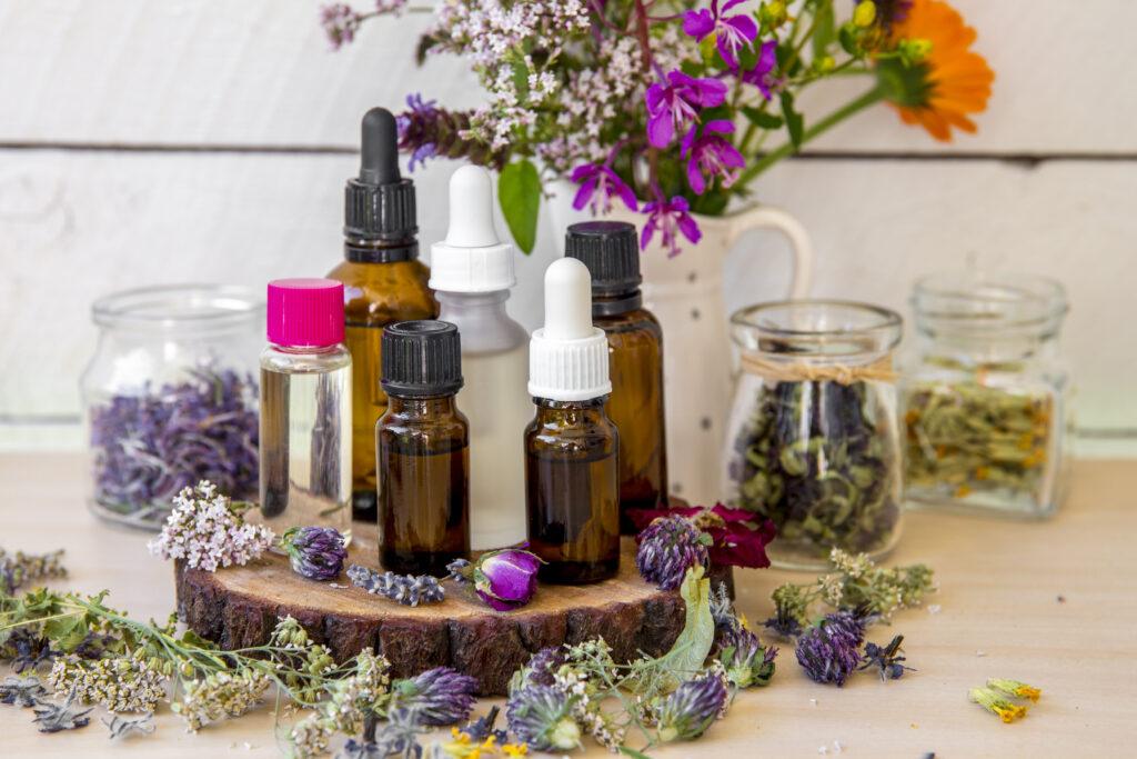 flesjes met tinctuur